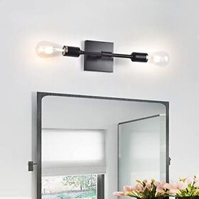 Vanity Lights Bathroom Light Fixtures Wall Sconce Lighting Matte Black