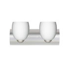 2wx-171207-sn Vanity Satin Bathroom Fixture Lighting Nickel 2-light Besa Light