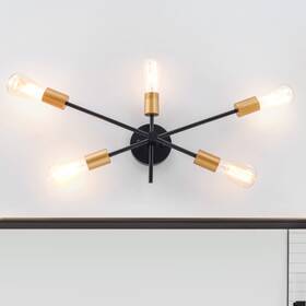 Gd001-5 Vanzarla Modern Wall Sconce Lights For Living Room Bath Light Gold