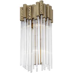 309w02hg Varaluz Matrix Sconce Wall Light In Havana Gold