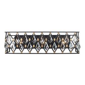 345b03cbhg Varaluz 345b03 Windsor 24 Inch W Vanity Light - Carbon / Havana Gold