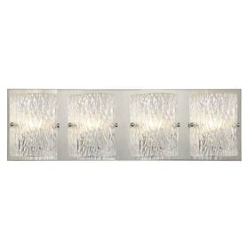 376b04bn Varaluz 376b04 Morgan 4 Light 31 Inch W Vanity - Nickel