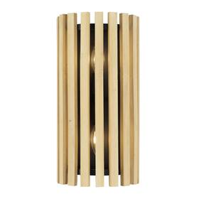 387w02mbh Varaluz Lighting - Suratto 2 Light Wall Sconce In Rustic Style-16 Inches Tall