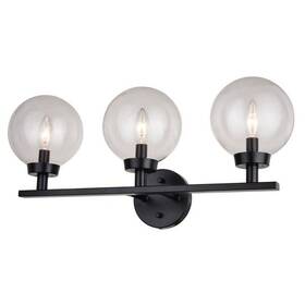 Style-10 Vaxcel W0430 Lander - 3 Light Bath Vanity In Contemporary Inches Tall