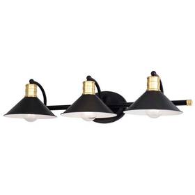 Style-6.25 Vaxcel W0436 Akron - 3 Light Bath Vanity In Industrial Inches Tall