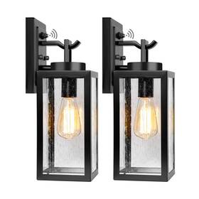B04005pp Verron 2pk 2-pack 14ftft Dusk To Dawn Outdoor Wall Light Fixtures Exterior Ligh... Fast Ship