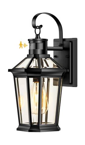 Eu-v8129 Vianis Motion Sensor Outdoor Wall Lights Dusk To Dawn Exterior Light Fixture