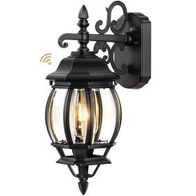 V8112d1.bk Vianis Exterior Lighting Fixtures For House Black Dusk To Dawn Front Porch L