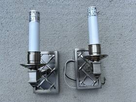 2001bn-np Visual Comfort 2001bn-np. Lot Of 2 Pieces Alexa Hampton Dean Library Sconces With No Shade