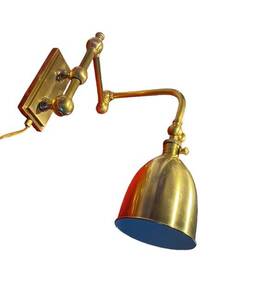 Chd2154pn Visual Comfort 2150ab-ab Brass And Co Wall Sconce Chapman Myers Pimlico Plug In