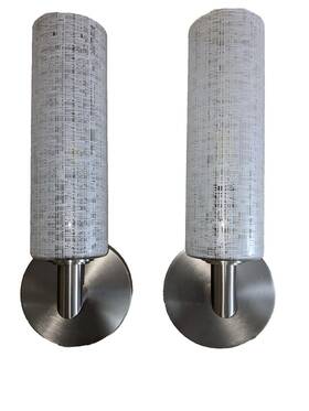 2225hab Visual Comfort 2225hab/g3-wg Pair 14 Inch Tube Style Wall Light Sconce Indoor Or Outdoor 11 Rare