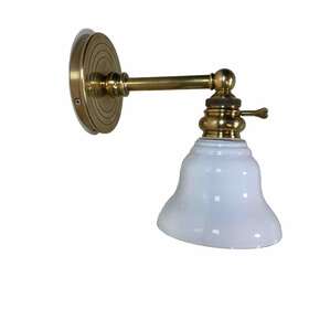 Sl2931hab-sleg-wg Visual Comfort Chapman And Myers Boston Antique Brass Wall Light Sl2931hab/sleg-wg