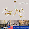 Vll6499685 Unbranded Heads Modern Branch Chandelier Metal Pendant Lamp Industrial Ceiling Vll6499685 Unbranded Heads Modern Branch Chandelier Metal Pendant Lamp Industrial Ceiling