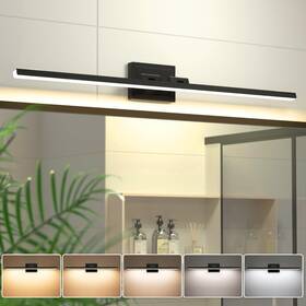 21318zm Volisun Modern Bathroom Vanity Light 39.4 Inch Rotatable 24w Dimmable 5cct