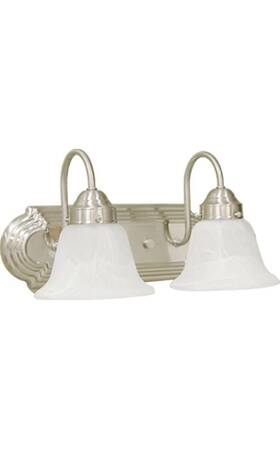 V1342-33 Volume Lighting 1342-33 Marti 2-light Vanity In Brushed Nickel 14 Inch W