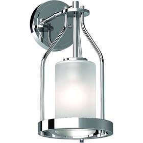 Volume Lighting 748066347416 Emery 1-light Indoor Chrome Vanity Wall