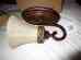 Vs11201-wal 100w Walnut Lighting Sconce Wall Feiss Murray Edwardian