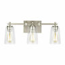 Vs24303sn Feiss Mercer Wide Bathroom Vanity Light Satin Nickel 014817580389