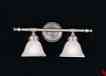 Vs5102-pw Pewter 2 Vanity Light Shades Feiss Murray Matte Glass Devonshire