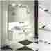 W000031300013 Wl-al02 Unbranded 16w Modern Led Wall Light Stainless Steel Acrylic Warm White Mirror Lamp 0717416407476