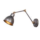W0014 Anmytek Iron Color Wall Light Fixture Swing Arm 606829860070