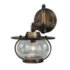 W0017 Vaxcel Seeded Sconce The Light Glass Wall Lighting Jamestown 1