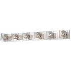 W0110-06s-b5ql Possini Euro Design Wrapped Wire Wide Chrome Bathroom 736101519560