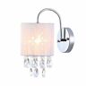 W1773-1w Warehouse Of Tiffany Winnona Crystal Wall Sconce
