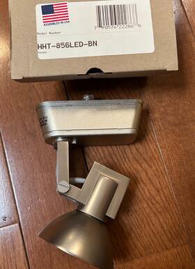 Hht-856led-bn Wac Radiant Low Voltage Track Luminaire