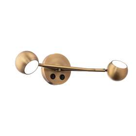Bl-67320-ab Wac Lighting Bl-67320 Duplex 20 Inch W 3000k Led Wall Sconce - Brass