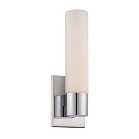 Ws-7213-35-ch Wac Lighting Elementum 13in Led Wall Sconce 3500k In Chrome