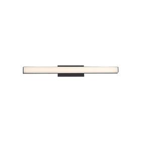 Ws-77624-35-bk Wac Lighting Brink 24 Inch Black Led Vanity Light Bar And Wall Sconce 3500k