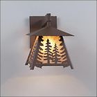 M53514am-27 Wall 1 Sconce Light Lighting Rustic M53514 Lodge Usa