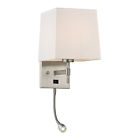 17155 Wall Brushed 2 Light Lighting Sconce Nickel Elk Collection Derringer