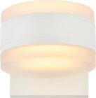 Ldod4012wh Wall Light Sconce 2-light White Black Brass Cream Pine Gray Iron Aluminum