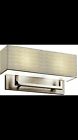 10696sn Wall Sconce Efficient Light 36w Nickel Kichler Energy Satin Fluor