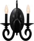 3272to Wall Sconce Kalco Santa Barbara Gothic 2-light Tortoise Shell Wrought Iron Dry