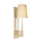 1812w Wall Sonneman Shantung Shade Sottile Light 1 Sconce Silk