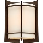 Nn8311wt Wall Western Brnz Lights Quoizel Outdoor