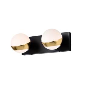 Warehouse Of Tiffany 653341696083 Duo 14 Inch Gold Finish Orb Opaque Glass Wall Sconces 2 Light Warehouse Of Tiffany 653341696083 Duo 14 Inch Gold Finish Orb Opaque Glass Wall Sconces 2 Light