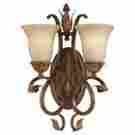 Wb1281ats 014817299076 Feiss 2-bulb Wall Lantern Aged Tortoise Shell Finish
