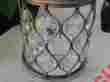 Wb1497bus Lucia Murray Feiss Flush Wall Scone In Burnished Silver 014817400717