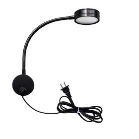 Wefoonlo 748440436538 5w Wall Mounted Reading Light Flexible Gooseneck Led Sconce Lamp With Plug And