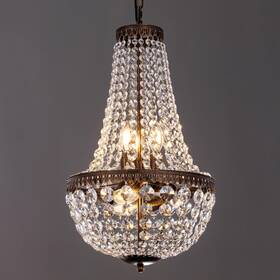Ds2-fec-hgold-us Wellmet 6 Lights French Empire Crystal Chandelier 13 Inch Farmhouse Chandelie
