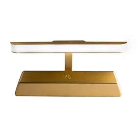 Bl-pl8-gd Westek Satin Gold 8 Inch Led Swivel Picture Light With Remote Control