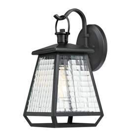 Westinghouse Lighting 024034611278 Aurelie One-light Outdoor Wall Fixture Textured Black