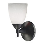 1dr-wh White 10150 Celina Simple Elk Glass Sconce Lighting Rust Dark Wall