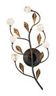 13994-013 - White Antique Eurofase Arbour Wall Sconce 6-light Gold