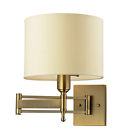 102601 White Sconce Bedroom Lighting Brass 1 Office Elk Pembroke Wall
