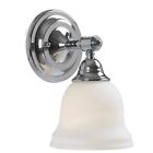 Wi343108 1-light Ava Bath Chrome Imports Glass World Sconce Pair Shade Wi343108 1-light Ava Bath Chrome Imports Glass World Sconce Pair Shade